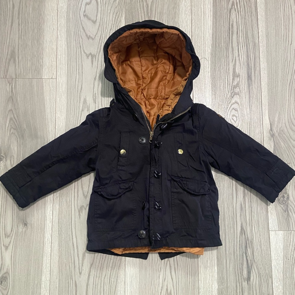 Zara Boys 2 in 1 Jacket Size 4
